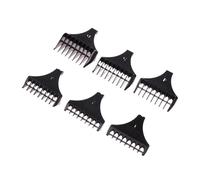 Peigne De Limite De Tondeuse Professionnelle, 6 Pièces/ensemble T9 1.5/3/4.5/6/9/12 Mm, Protections Universelles, Guide De Coupe De Cheveux For Coiffeur