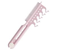 Peigne De Lissage En V, Compact Et Portable, 9.84x2.56 Pouce, Peigne Coiffure, Outil De Toilettage À Cheveux, Conception Antistatique, Pour Les Voyages Et L'utilisation Du Salon