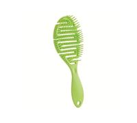 Peigne de massage à cheveux humides pour femme - Outils de coiffure anti-démêlante - Peigne à double usage (vert gazon B)