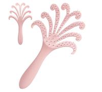 Peigne de massage | Brosse de massage de la tête de pieuvre - Et sec ergonomique portable prévient et élasticité Peigne vertical pour soulager les femmes, la relaxation, les hommes, la maison, les