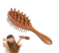 Peigne de Massage Capillaire,Prévention de la Casse des Cheveux et Anti-Dérapant | Peigne Pour Coiffer Les Cheveux Raides Et Bouclés | pour Maison, Salon, Hôtel, Dortoir, Longs Voyages, Épouse, Hommes
