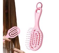 Peigne De Massage Crânien Coiffante Dents Élastiques Creuses Séchage