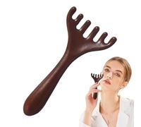 Peigne de massage des cheveux | Peigne de massage de la tête | Anneau d'excavation Meridian Rake Outil de grattage pour salon entretien anniversaire femme utilisation quotidienne voyage cou amis