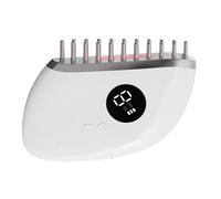 Peigne de massage du cuir chevelu | Brosse à main rechargeable professionnelle - Peigne à 9 vibrations pour stimuler les follicules, pour détendre le cuir chevelu, le stress du cuir chevelu, les