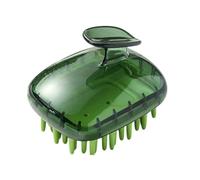 Peigne de massage du cuir chevelu - Brosse à récurer en silicone | Peigne antidérapant à poils doux | Brosse de massage pour lavage des cheveux, gommage et shampoing