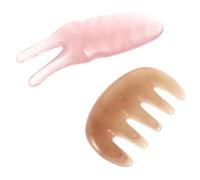 Peigne de Massage du Cuir Chevelu Fourchette à Gratter Y