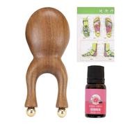 Peigne De Massage Du Visage, Rouleau Réglable Manuellement, Fixation Faciale Avec Couche Robuste, Utilitaire Intérieur Avec Panneau Raffiné, Catégorie Beauté 1,5 X 3,994 X 0,94 Pouces, Outil De