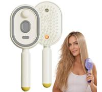 Peigne de massage électrique à coussin d'air, brosse de massage électrique 2026 pour soins des cheveux, brosses à vapeur démêlantes électriques rechargeables pour réduire les frisottis, nourrir les