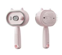 Peigne de Massage Électrique À Coussin D'air Spray Auto-nettoyant, 2026 Brosse À Vapeur Brumisation pour Soin Des Cheveux Sujets Aux Frisottis, 3-en-1 Masseur de Cuir Chevelu Anti-statique(Pink)
