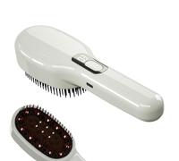 Peigne de Massage,Électrique Sans Fil Portable Croissance Cheveux,Brosse Massante Cuir Chevelu Peigne - pour Femmes Hommes Maison Bureau École Salon Voyage Camping Intérieur Extérieur