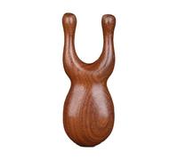 Peigne de massage en bois de santal, masseur de cuir chevelu en bois de santal - Grattoir nasal avec cornes de cerf | Peigne de lissage professionnel avec cornes de cerf, peigne er
