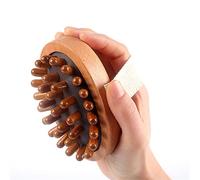 NEZIH Peigne de Massage en Bois Masseur d'acupuncture apaisant Cuir chevelu Corps airbag Brosse en Bois Huile Essentielle Spa Outil de Massage Durable Brosse de Bain 1pcs