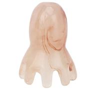 Peigne de Massage en Forme de Pieuvre en Résine, Peigne de Massage D'acupuncture en Cuir Portable, Peigne de Massage en Résine pour Cuir Chevelu