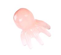 Peigne de massage en résine pour tête de pieuvre - Outil de massage du cuir chevelu - 8 tentacules - Outil de grattage pour le dos, le cou et la tête