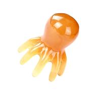Peigne de massage en résine pour tête de pieuvre - Outil de massage du cuir chevelu - 8 tentacules - Outil de grattage pour le dos, le cou et la tête
