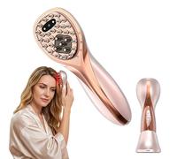Peigne de massage intelligent 5 en 1 pour le cuir chevelu avec Wi-Fi et application, lumière rouge 650 nm/bleue 450 nm / 670 nm, chauffage 48-55 °C, infusion d'huile, vibrations, caméra HD