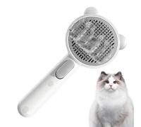 Peigne De Massage, Outil De Toilettage Pour Animaux De Compagnie, Brosse À Pulvérisation Pour Animaux De Compagnie, Efficacité À Double Action, Nettoyage Confortable Et Doux, Hygiénique Et Pratique, 2