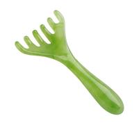 Peigne de massage - Peigne | Solution de massage du cuir chevelu | Masseur de tête et cou en résine | Peigne manuel en silicone souple anti-stress pour la croissance des cheveux du cuir chevelu pour