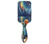Peigne de massage pour cheveux tortue de mer, brosse démêlante, peigne antistatique, brosse coussin