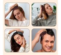Peigne de Massage pour la Tête et le Cuir Chevelu - Peigne Massant Rafraîchissant,Outil de Beauté Multifonction, Brosse Relaxante pour Hommes et Femmes