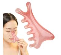 Peigne de Massage pour la Tête,Outil Facial en Résine pour Massage des Yeux | Planche de Gommage Portable Manuelle pour Cuir Chevelu pour Grattage Facial Tête Cou Jambe Mâchoire Nez Yeux