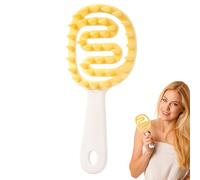 Peigne de massage pour shampooing et cuir chevelu, outil de nettoyage des cheveux, brosse à récurer confortable pour hommes, femmes, spa manuel, brosse à poils en silicone, dissolvant