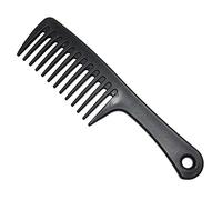 Peigne de massage spécial peigne à grandes dents Peigne à shampooing en plastique réutilisable pour boucles à grandes vagues Design attrayant