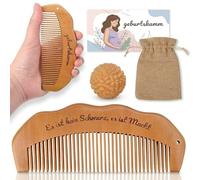 Peigne de naissance avec balle de massage, pour soulager la douleur lors de l'accouchement, cadeau pour les femmes enceintes et la puerpéralité, idée cadeau essentielle pour les futures mamans, idéal