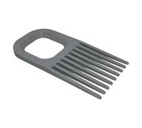 Peigne de nettoyage ergonomique, outils portables à dents larges, brosse de 10,2 cm avec poignée antidérapante, dépoussiérant compact, accessoire utilitaire avec style, équipement de toilettage pour