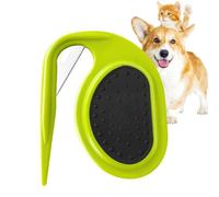 Peigne de Nouage pour Animaux de Compagnie, Peigne de Nouage pour Chien, Coupe Noeud Chat Poil Long, Peigne pour chien avec nœud ouvert, Fournitures pour animaux domestiques, Vert