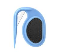 Peigne de Nouage pour Animaux de Compagnie, Peigne de Nouage pour Chien, Coupe Noeud Chat Poil Long, Peigne pour chien avec nœud ouvert, Fournitures pour animaux domestiques, Bleu