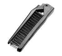 Peigne de poche de voyage - Accessoire de beauté pliable, baguette de coiffage mobile, brosse à cheveux fine et pliable | Petit outil polyvalent anti-nœuds, kit de toilettage en plastique incassable