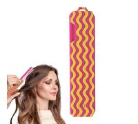 Peigne de poche, incisive à dents larges, pliable, 22 x 3 x 1,4 cm, barbe, moustaches et outils fiables, brosse démêlante portable pour femmes, filles, voyage, sac à main