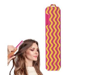 Peigne de poche, incisive à dents larges, pliable, 22 x 3 x 1,4 cm, barbe, moustaches et outils fiables, brosse démêlante portable pour femmes, filles, voyage, sac à main