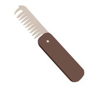 Peigne de poche pliable, peigne pliable portable - Peigne de coiffure compact à dents fines et larges pour hommes et femmes | Outils de coiffure antistatiques 2 en 1 pour barbe ou bigot