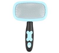 Peigne de Poils pour Animaux de Compagnie, Brosse Toilettage Massage Nettoyage pour Chiens, Outil Rotation à 360 ° Facile à Utiliser et Transporter les Chats, en Peluche, Bichon, Poméranien (avec un