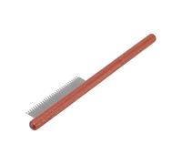 Peigne de Poux de Chien, Dents en Acier Inoxydable à Démêler le Peigne Toilettage, Massage Doux pour les Poméraniens, Caniches et Chats Persans avec Dents Arrondies pour éliminer Nœuds et Cheveux