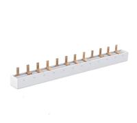 Peigne de puissance, 12 modules, 63 A, répartiteur fiable pour une performance électrique optimale (D)