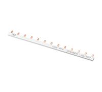 Peigne DE RACCORDEMENT UNIPOLAIRE pour MTC - 1P 13 MODULES 63A Gris