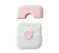 Peigne de rasage 2 en 1 avec double coupe de cheveux | Design à double tête amovible avec protection contre la poussière pour cheveux cassés, pointes fourchues et voyages à la maison