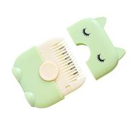 Peigne de rasage pour coupe de cheveux pour femme, peigne pour désépaissir les cheveux, de coupe 2 en 1 avec extracteur de fourches, pour et adultes, à la maison et en déplacement
