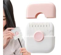 Peigne de rasoir de coiffure, peigne de tondeuse à cheveux portable, ciseaux double face, ciseaux de coupe de cheveux, outils d'amincissement des cheveux pour couper les cheveux et coiffer pour femmes