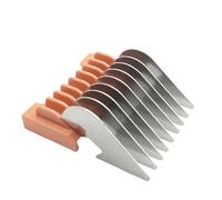 Peigne de rechange coulissant en acier inoxydable for tondeuse à cheveux, compatible avec les modèles Wahl et Moser (1400,1853,1233,1234,1170,1230,1233-710). Pièces de rechange for tondeuse.(Orange)