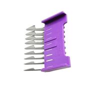 Peigne De Rechange En Acier Inoxydable For Tondeuse À Cheveux, Compatible Avec WAHL, Compatible Avec Moser, 1884, 1885, 1872, 1873, 1870, 1871, 1854 Et 1855.(Deep purple)