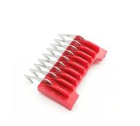 Peigne De Rechange En Acier Inoxydable For Tondeuse À Cheveux, Compatible Avec Wahl, Moser 1400, 1853, 1233, 1234, 1170, 1230, 1233-710.(3mm 1233-7100 Red)