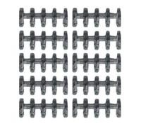 Peigne de reliure à 5 anneaux, bande de reliure pour classeurs à anneaux, peignes pour cahiers translucides, anneau fendu à pression | Bandes de reliure divisées par pression pour