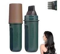 Peigne de retouche rapide pour coloration capillaire, 2 en 1, résistant à l'eau et à la transpiration, bâton de retouche pour racines, correcteur de cheveux gris pour femme