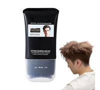 Peigne de teinture capillaire - Peigne à cheveux imperméable 2 en 1 pour homme, outil de coiffage pour le toilettage 'applicateur | Kit de retouche avec couverture grise pour barbe, baff