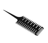 Peigne de teinture pour les cheveux Coupe en 3 directions Point fort Peigne Tissage professionnel Peigne de tissage Outil de teinture pour cheveux Style Stable et durableUn design ingénieux