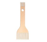 Peigne de tissage - Peigne de tissage pour cheveux | Peigne à franges en à double extrémité, peigne à franges pour tricot, métier à , peigne à pampilles à